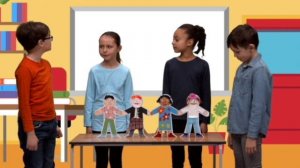A paper chain. beehive1-project-video-unit-7