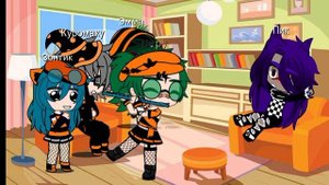 вару играет на флейте)