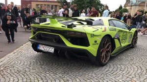 Выхлоп Lamborghini Aventador SVJ