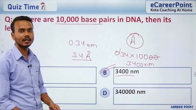 Best 20 MCQ- Molecular Basis of Inheritance | Rank Accelerator | RK Sir | eCareerPoint-NEET