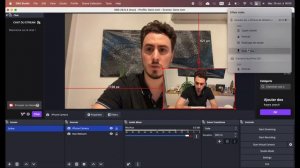 How to use your iPhone camera and Desk View in OBS on Mac