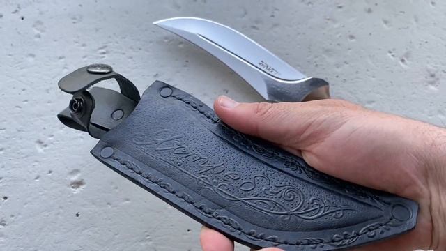 Кизлярский нож ЯСТРЕБ сталь Х12МФ кованая