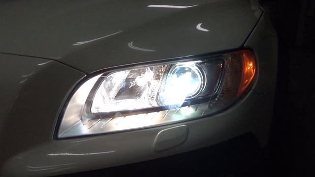 Улучшение света VOLVO XC70 , S80 .Замена линз на Hella 3 с адаптивом смотреть онлайн