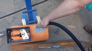 ДЕМОНСТРАЦИЯ В РАБОТЕ: Аппарат пескоструйный T06510 AE&T 38л