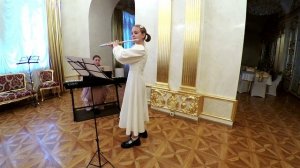 Й. Хассе Соната для флейты и basso continuo соль мажор 2-3 чч. Исп. Ангелина Ковалькова