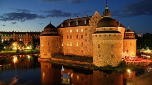 Замок Эребру,Швеция.