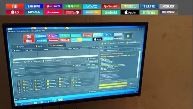 Unlocktool l'un des meilleurs logiciel de réparation et Déblocage Téléphone