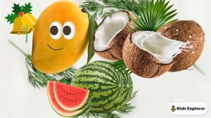 Fruit Song - Apple Orange Pineapple | Fruits Songs | Learn fruit names in English | Kids Explorer