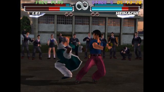 Tekken Tag Tournament, Arcade Mode, Lee & Heihachi смотреть онлайн