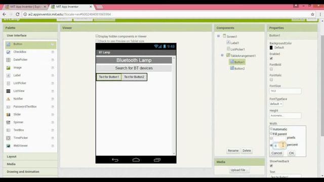 Smartphone Controlled Lamp | Arduino + MIT App Inventor