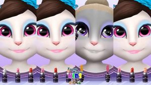 Моя говорящая Анджела ЧЕТЫРЕ КОШЕЧКИ # 28 НАРЯДЫ ДЛЯ СВАДЬБЫ МИЛЫ АНДЖЕЛА,СОНЯ,МИЛА,АНЯ