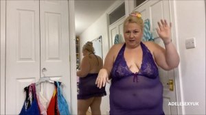BBW ADELESEXYUK DOING A QUICK ADVERT ABOUT GETTING READY 6510