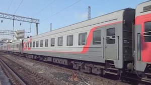 ЭП1М-688 с поездом Москва-Грозный HD