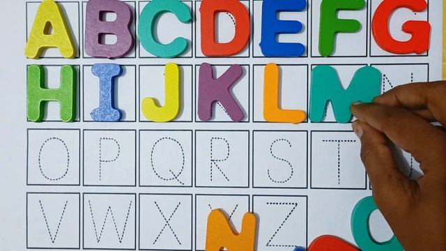 A for apple, B for ball. Abcd learning videos for kids/children. Easy learning alphabet with fun.