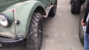 Примерка колёс на ГАЗ 69 и генератор для УАЗа