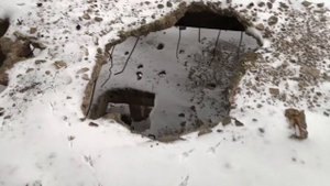 On the roof of Stalingrad Flour Mill. На крыше руин мельницы Гергарда