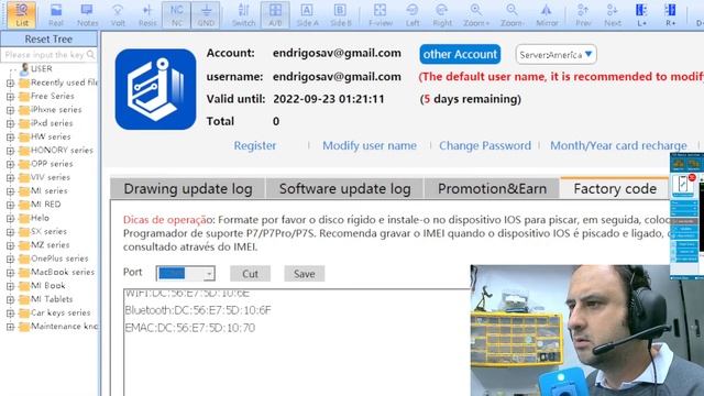Recuperar Dados da Nand Wifi Bluetooth iPhone 6 7  JC P7 #JCProgrammer