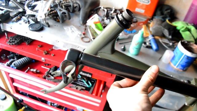 Late 90's Folding Bike Transformation - Bicycle Rebuild