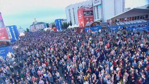 October Sun Live in FIFA Fans Fest Opening - #Power