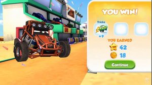 Cars: Fast as Lightning - Idle Threat Bonus Car Gameplay Compilation HD