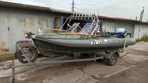 Моторная лодка Прогресс-2. Большой тюнинг для рыбалок, похода и отдыха.