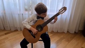 "Галоп" М.Каркасси. Исполняет Андрей Царегородцев, 9 лет
