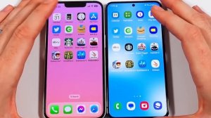 Samsung S24 VS iPhone 13 -  Speed Test