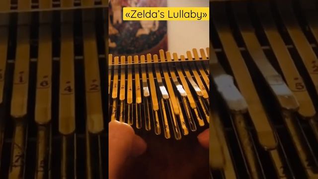 Zelda’s Lullaby – Daimone/Chill Angels kalimba cover (#shorts)