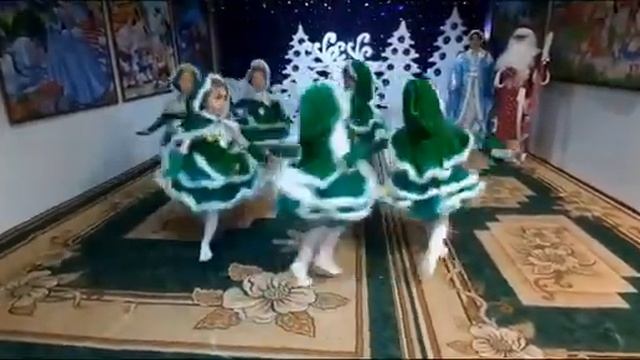 Танец Ёлочки   Новогодний утренник 2024