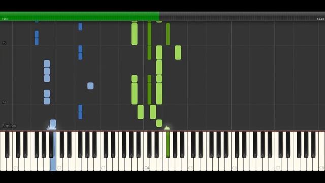 🎼Ноты Группа Кино (Виктор Цой) - Закрой за мной дверь, я ухожу,  урок, как сыграть самому на пианин