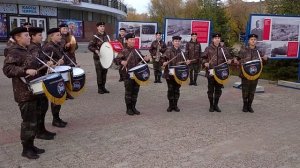 Флешмоб "Прививайся, если хочешь быть здоров!" Духовой оркестр "Кадетской роты им. В. Н. Татищева"