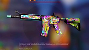 [M4A4 | In Living Color] Sticker Combinations - CSGO