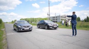 Toyota Camry 2.0 vs Mazda 6 2.0 + bonus Lexus GS350 317Hp