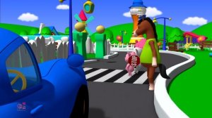 Колеса на автобусе песня и мультфильм видео для детей с Luke And Lily