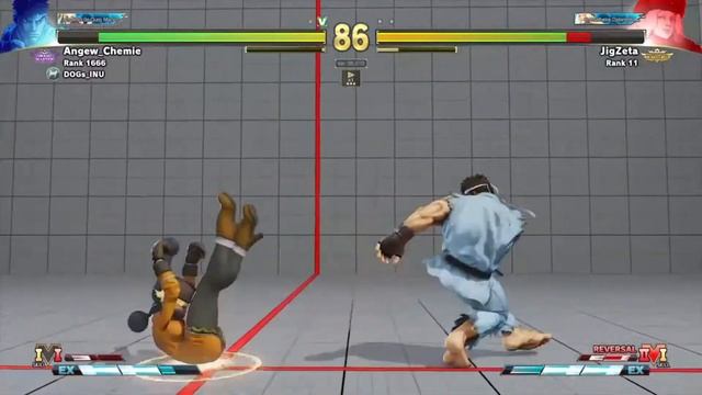 ANDEW CHEMIE (RYU) vs JIGZETA (KOLIN) - street fighter 5 champion edition online matches