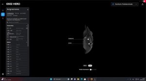 LOGITECH G502 HERO CONFIGURACION CSGO