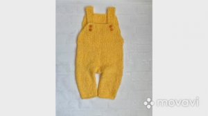 Комбинезон спицами. Полукомбинезон спицами