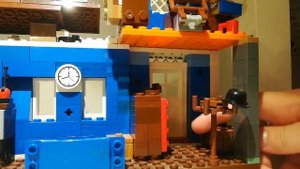обзор на лего самодельный дом из игры привет сосед