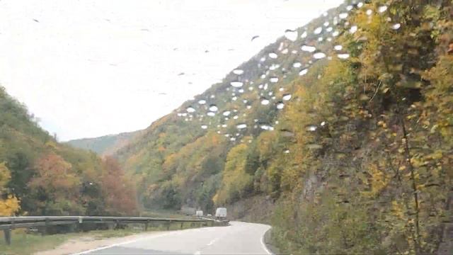 Banja Luka - Jajce, magistralni put M16, Time lapse, 30x, oktobar 2021. смотреть онлайн