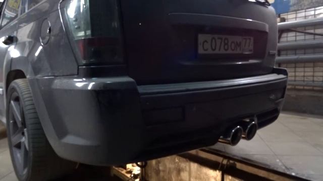 тюнинг выхлопной системы JEEP SRT