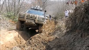 RANGE ROVER P38 4.6 V8  **EXTREME OFFROAD** V8 sound & Mudding
