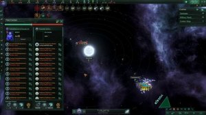 Stellaris Late Game Fortress (959k) vs 7 5x Unbidden Fleets (2.28m FP)