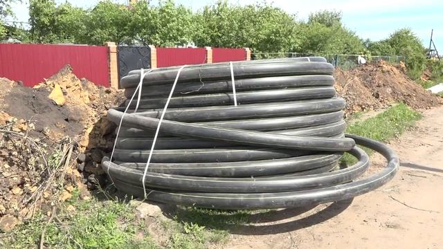 Ремонт водопровода в д. Поярково Михайловского района Рязанской области