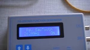 FG 200 DDS FUNCTION GENERATOR