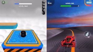 Going Balls Vs Race Master 3D All Level Gameplay Android iOS Games 4K 56
