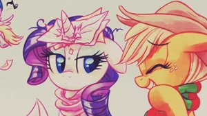 Apple jack x Rarity
