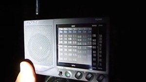 Sony ICF-SW22 test Part4 7237kHz listed as Ethiopian Station