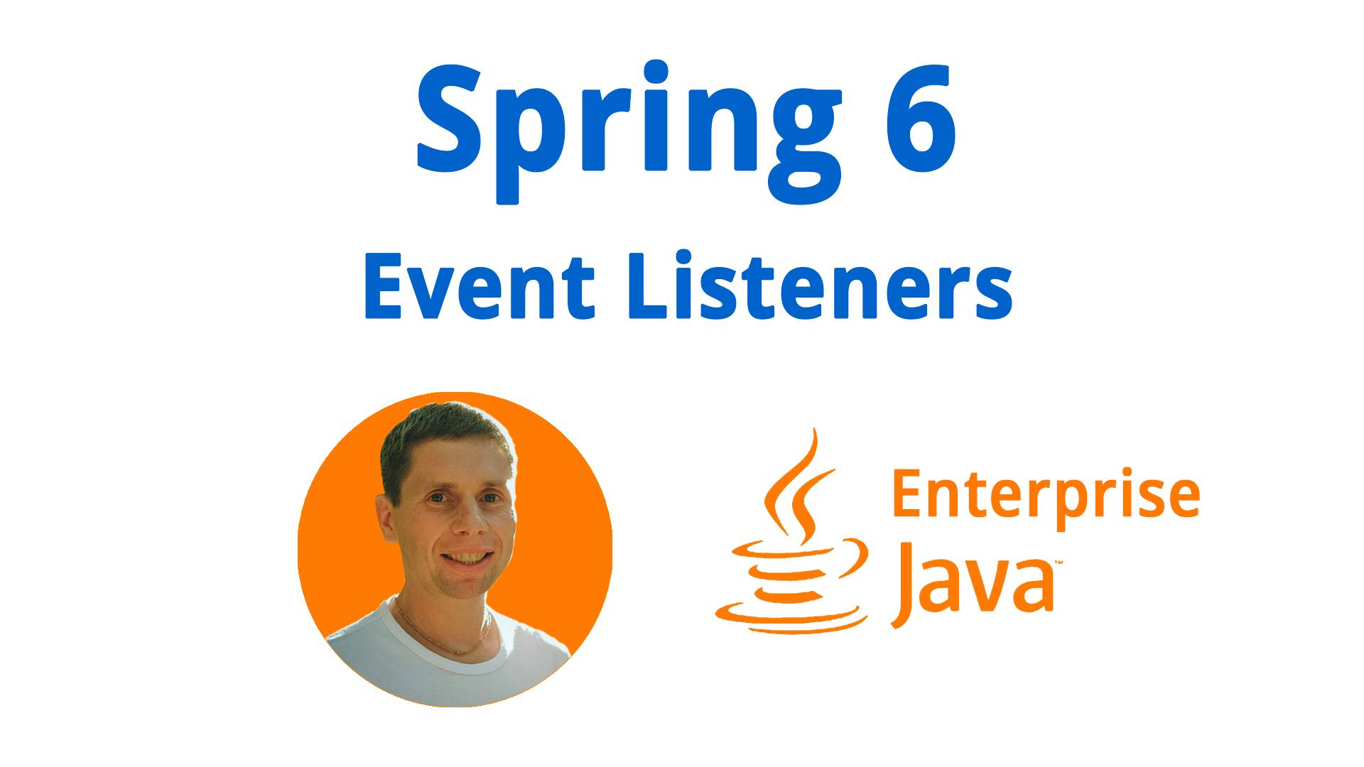 26. Spring 6. Event Listeners (Java Enterprise - полный курс)