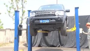 Подъемник двухстоечный T4B подъем Land Rover с высокими адаптерами