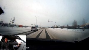 Зима. Учимся безопасно двигаться по колее.